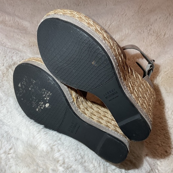 Stuart Weitzman Sohojute Platform Wedge Sandals - Picture 7 of 8